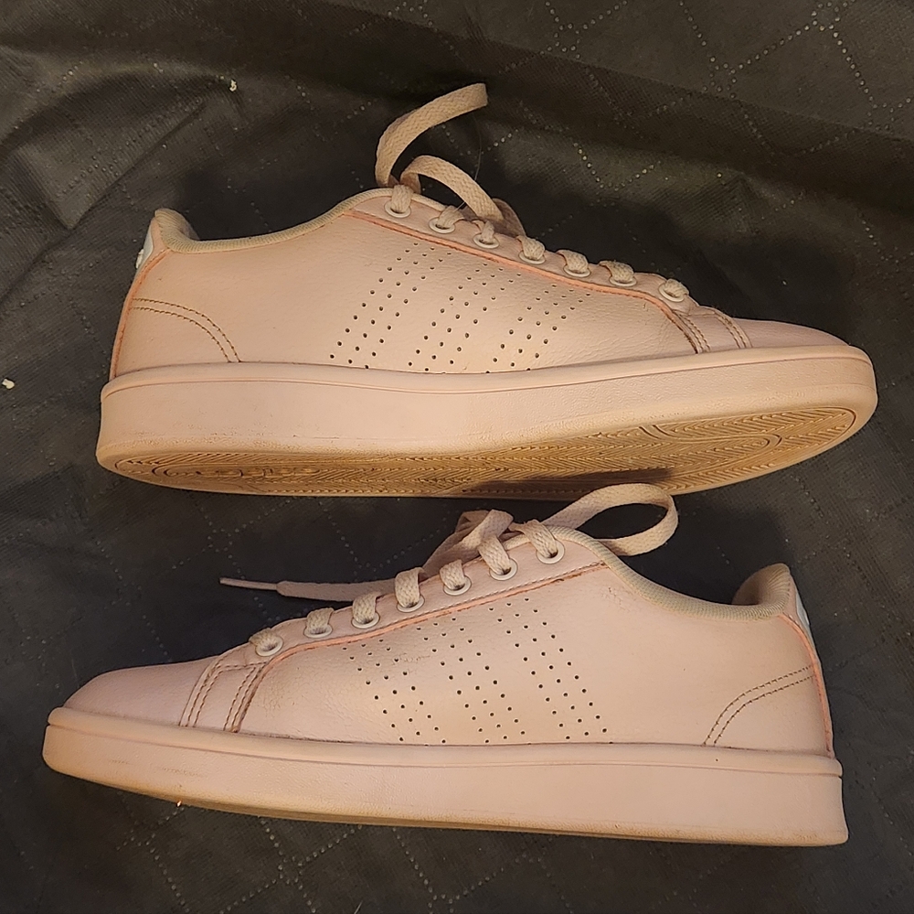 Adidas Neo Cloudfoam Women's Light Pink Sneakers size 7 - Picture 6 of 10